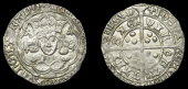 Henry VI (First reign, 1422-1461), Pinecone-Mascle/Leaf-Mascle issue mule, Groat, Calais, mm. crosses IIIb/V,...