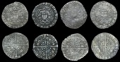 Henry VI (First reign, 1422-1461), Annulet/Rosette-Mascle mule, Groat, London, mm. crosses II/V, no fleur on breast,...