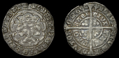 Edward IV (First reign, 1461-1470), Light coinage, Groat, York, class VIII, mm. lis, quatrefoils by neck, small...