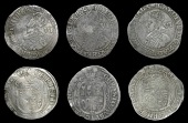 Charles I (1625-1649), Tower mint, Sixpences (3), all Gp C, mm. plume, 2.74g/5h (N 2238; S 2809); mm. plume on obv.,...