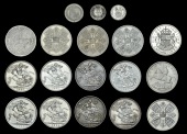 Charles II (1660-1685), Crown, 1682/1 (?), fourth bust, edge tricesimo qvarto (ESC 418 [65A]; S 3359); together with...
