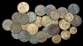 Victoria (1837-1901), Pennies (4), 1895, 1897, 1899, 1901 (S 3961); together with other Pennies (19), Halfpence (4)...