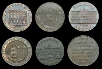 Gloucestershire, Brimscombe Port, Thames and Severn Canal Co, Halfpenny, 1795, 10.03g/6h (DH 60); Bristol, Hawkins...