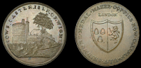 Hampshire, Cowes (Isle of Wight), Skidmore’s Clerkenwell series, Penny, view of Cowes Castle, rev. from the same...