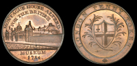 London, Kempson’s Buildings, Pennies (2), both type 2, Montague House altered for the British Museum, 22.03g/6h...