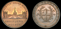 London, Kempson’s Buildings, Pennies (2), both type 2, St Thomas’s Hospital, 24.00g/6h (DH 66), Trinity...