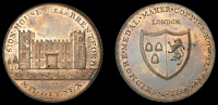 Middlesex, Brentford, Skidmore’s Clerkenwell series, Penny, Sion House, rev. fictitious arms, edge i promise to...