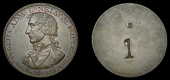 Warwickshire, Birmingham, Workhouse, One Shilling, bust of Lord Nelson left, rev. value, edge grained, 5.56g/12h (DH...