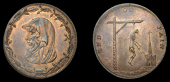 Anglesey, Amlwch, Skidmore’s mule Farthing, druid’s head, rev. man hanging, edge plain, 3.72g/6h (DH 459)....