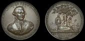 Angus, Dundee, James Wright Jr, Kempson’s Penny, 1798, bust of Admiral Lord Duncan almost full-facing, rev. Eve...