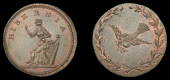 Co Dublin, Dublin, Skidmore’s mule Farthings (2), from the same obv. die as previous, revs. ps co cypher,...