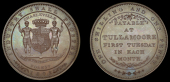 Co Offaly (King’s County), Charleville, Charles Bury, Thirteen Pence, 1802, arms and supporters, rev. payable at...