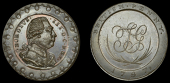 Unlocalised issues, Skidmore’s British Penny, 1797, bust of George III right within ornamental border, rev. tg...