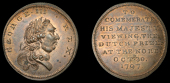 Unlocalised issues, Skidmore’s Halfpenny for the Aborted Viewing of the Dutch Prizes at the Nore, 1797, laureate...