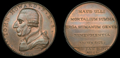 Death of John Howard, 1790, a copper medal by W. Mainwaring, bust left, rev. haud ulli, etc, 32mm, 14.85g/12h (DH...