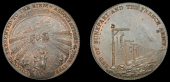 Presentation of Colours to the Birmingham Associations, 1798, a copper medal, unsigned [by J. Barber for J.S....