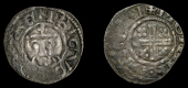 Richard I (1189-1199), Penny, class IVb, Canterbury, Meinir, meinir · on · can, 1.42g/8h (SCBI Mass 1067ff; N...