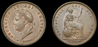 George IV (1820-1830), Penny, 1826, rev. A (BMC 1422; S 3823). Good extremely fine with some original colour	...