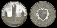 ABERDEENSHIRE, Aberdeen, University of Aberdeen, 1895, a silver medal for Practice of Medicine by J.A. Restall, view...