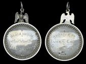 AYRSHIRE, Dalry, West End School, Blair Medal, a hollow engraved silver award by J. Crichton, engraved (Session...