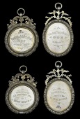 PERTHSHIRE, Dunblane, Dunblane Public School, Dux Medal, 1899-1901, an oval engraved silver award by C.E. Solomon,...