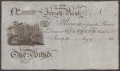 Jersey Bank, presumed E. Gaudin, unissued £1, 18-, no signatures or serial numbers, very fine
McCammon JN76	...