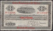 Town Vingtaine of St. Helier, £1, 1 October 1880, payable in 1902, serial number A6068, type with blank reverse,...