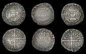 Henry VII (1485-1509), Facing Bust issue, Halfgroats (3), Canterbury (2), King and Abp Morton, both class IIIc, mm....
