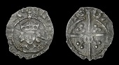 Henry VII (1485-1509), Facing Bust issue, Halfpenny, Canterbury, Abp Morton, class IIIa, mm. Morton’s mark,...