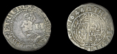 Charles I (1625-1649), Exeter mint, Halfgroat, 1644, mm. rose, 0.77g/3h (Besly A1; SCBI Brooker 1073, same dies; N...