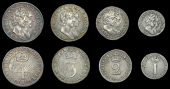 William and Mary (1688-1694), 1689 (ESC 872 [2384]; S 3446) [4]. Good very fine or better	 £500-£600