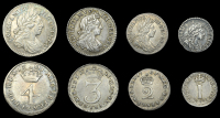 William III (1694-1702), 1701 (ESC 1308 [2392]; S 3553) [4]. Of bright appearance, fine to very fine or better	...