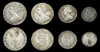 Anne (1702-1714), 1710 (ESC 1478 [2398]; S 3599) [4]. Fine or better, toned	 £120-£150