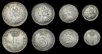 George II (1727-1760), 1743 (ESC 1772 [2409]; S 3716) [4]. Very fine or better, lightly toned	 £120-£150