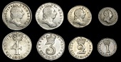 George III (1760-1820), 1780 (ESC 2234 [2416]; S 3762) [4]. Of bright appearance, very fine or better	 £120-£150