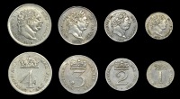 George III (1760-1820), 1818 (ESC 2241 [2423]; S 3792) [4]. Fine or better	 £100-£120