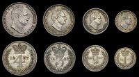 William IV (1830-1837), 1837 (ESC 2555 [2444]; S 3840) [4]. Very fine or better	 £120-£150