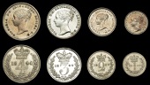Victoria (1837-1901), 1844 (ESC 3487 [2454]; S 3916) [4]. Has been lightly cleaned, otherwise good very fine or...