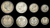 Victoria (1837-1901), 1845 (ESC 3488 [2455]; S 3916) [4]. Good very fine, toned 	 £120-£150