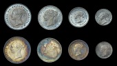 Victoria (1837-1901), 1886, 1887 (ESC 3543, 3544 [2500, 2501]; S 3916) [8]. Extremely fine or better; first in dated...