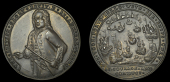 Portobello Medals with Vernon’s portrait alone, Capture of Portobello, 1739, a pinchbeck medal, unsigned,...