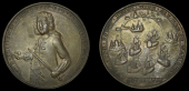 Portobello Medals with Vernon’s portrait alone, Capture of Portobello, 1739, a pinchbeck medal, unsigned,...