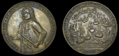 Portobello Medals with Vernon’s portrait alone, Capture of Portobello, 1739, a pinchbeck medal, unsigned,...