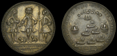 Portobello Medals with Multiple Portraits, Capture of Portobello, 1739, a pinchbeck medal, unsigned, Ogle, Vernon...