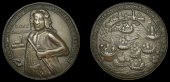 Fort Chagre Medals, Capture of Fort Chagre, 1740, a pinchbeck medal, unsigned, half-length figure of Vernon...
