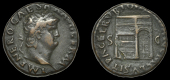 Roman Imperial Coinage, Claudius, As, Rome, c. 50-4, rev. Minerva advancing right, 10.09g (RIC 116); Nero, As, Rome,...