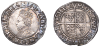 Elizabeth I (1558-1603), Sixth issue, Shilling, mm. crescent, bust 6B, 6.41g/4h (BCW CS-6/CS-b; N 2014; S 2577)....