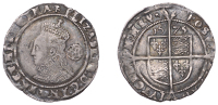 Elizabeth I (1558-1603), Fourth issue, Sixpence, 1575/4, mm. eglantine on obv. only, bust 5A, 2.99g/5h (BCW...
