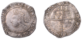 Elizabeth I (1558-1603), Sixth issue, Sixpence, 1598, mm. key, bust 6C, reads reci, 3.20g/3h (BCW KY-2/KY-f; N 2015;...
