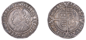 Elizabeth I (1558-1603), Third issue, Threepence, 1561, mm. pheon, bust 3F, large rose, reads ang fr et hi, triple...